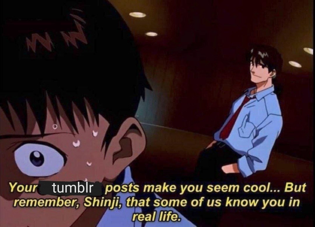 Todos lo sabemos Shinji 😏😏